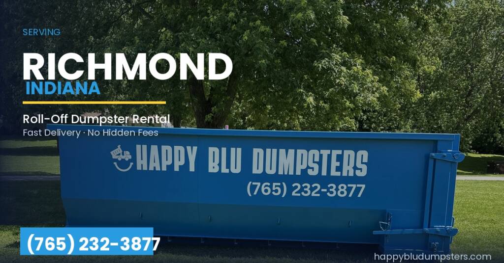 Richmond, Indiana dumpster rental services